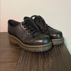 Dr Martens 8651 Leather Chunky Platform Oxford Shoes Women’s Size 8. Vintage
